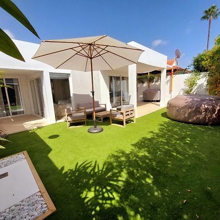 Bungalow De Diseno Hidromasajes Terraza Y Piscina. San Bartolomé Kültér fotó