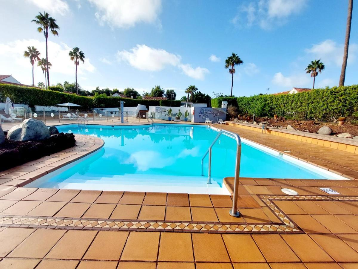 Bungalow De Diseno Hidromasajes Terraza Y Piscina. San Bartolomé Kültér fotó